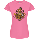 Steampunk Octopus Scuba Diving Cthulhu Womens Petite Cut T-Shirt Azalea