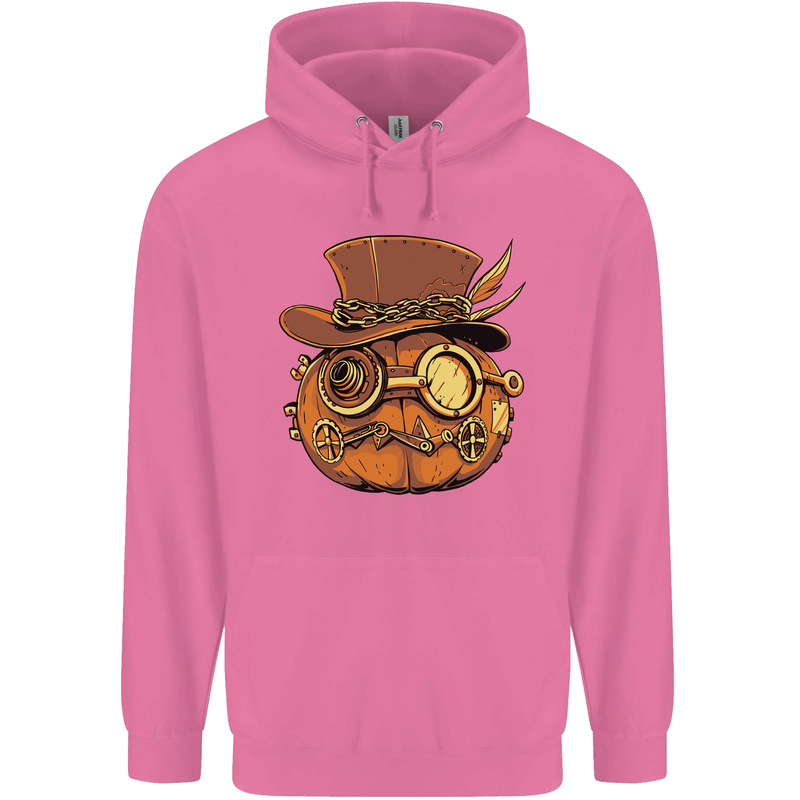 Steampunk Pumpkin Halloween Childrens Kids Hoodie Azalea