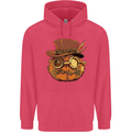 Steampunk Pumpkin Halloween Childrens Kids Hoodie Heliconia