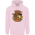 Steampunk Pumpkin Halloween Childrens Kids Hoodie Light Pink