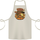 Steampunk Pumpkin Halloween Cotton Apron 100% Organic Natural