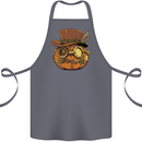 Steampunk Pumpkin Halloween Cotton Apron 100% Organic Steel