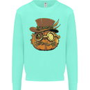 Steampunk Pumpkin Halloween Kids Sweatshirt Jumper Peppermint