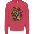 Steampunk Rabbit Kids Sweatshirt Jumper Heliconia