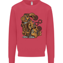 Steampunk Rabbit Kids Sweatshirt Jumper Heliconia