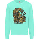 Steampunk Rabbit Kids Sweatshirt Jumper Peppermint