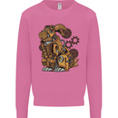 Steampunk Rabbit Mens Sweatshirt Jumper Azalea