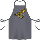 Steampunk Racing Car Cotton Apron 100% Organic Steel