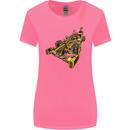 Steampunk Racing Car Womens Wider Cut T-Shirt Azalea