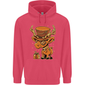Steampunk Reindeer Funny Christmas Childrens Kids Hoodie Heliconia