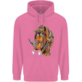 Steampunk Rhino Rhinoceros Mens 80% Cotton Hoodie Azelea