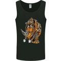 Steampunk Rhino Rhinoceros Mens Vest Tank Top Black