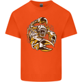Steampunk Scorpion Kids T-Shirt Childrens Orange