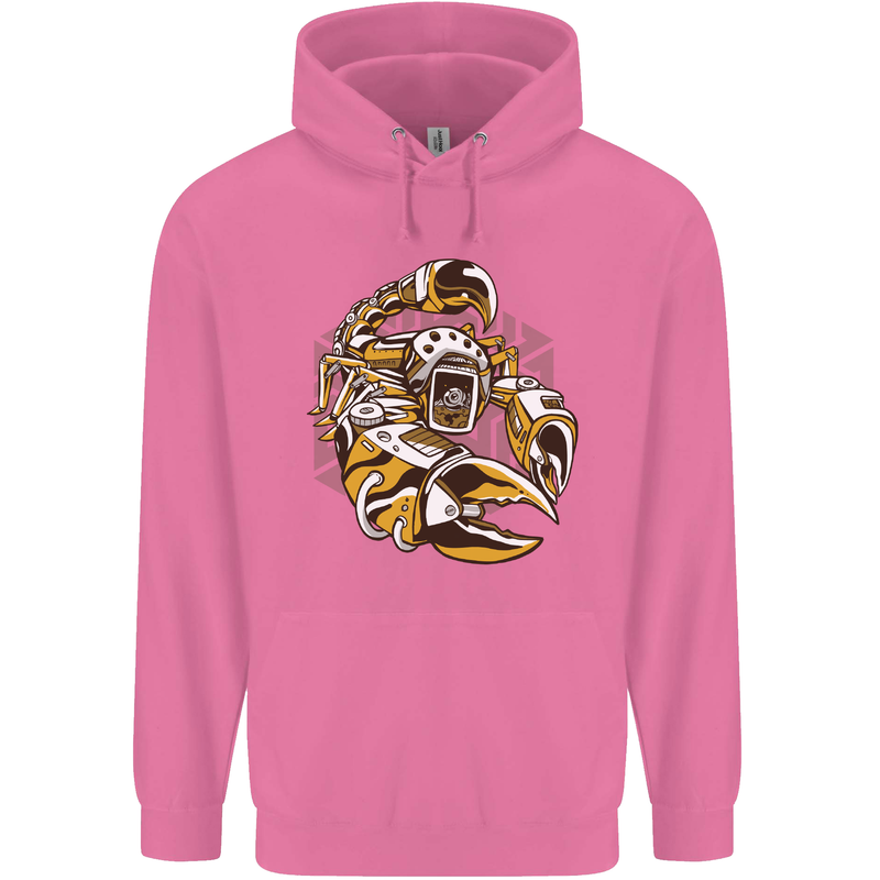 Steampunk Scorpion Mens 80% Cotton Hoodie Azelea