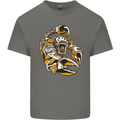 Steampunk Scorpion Mens Cotton T-Shirt Tee Top Charcoal