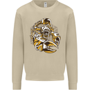 Steampunk Scorpion Mens Sweatshirt Jumper Sand