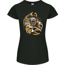 Steampunk Scorpion Womens Petite Cut T-Shirt Black
