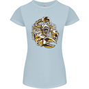 Steampunk Scorpion Womens Petite Cut T-Shirt Light Blue