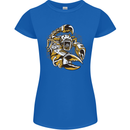 Steampunk Scorpion Womens Petite Cut T-Shirt Royal Blue