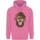 Steampunk Skull Childrens Kids Hoodie Azalea
