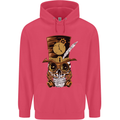 Steampunk Skull Childrens Kids Hoodie Heliconia