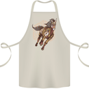 Steampunk Unicorn Cotton Apron 100% Organic Natural