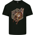 Steampunk Unicorn Kids T-Shirt Childrens Black