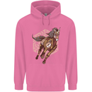 Steampunk Unicorn Mens 80% Cotton Hoodie Azelea