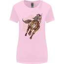 Steampunk Unicorn Womens Wider Cut T-Shirt Light Pink
