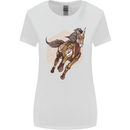 Steampunk Unicorn Womens Wider Cut T-Shirt White