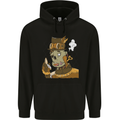 Steampunk Zombie Halloween Childrens Kids Hoodie Black