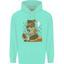 Steampunk Zombie Halloween Mens 80% Cotton Hoodie Peppermint