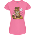 Steampunk Zombie Halloween Womens Petite Cut T-Shirt Azalea