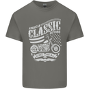 Steel Is Real Biker Motorcycle Motorbike Mens Cotton T-Shirt Tee Top Charcoal