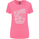 Steel Is Real Biker Motorcycle Motorbike Womens Wider Cut T-Shirt Azalea