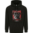 Steel & Iron Motorcyle Biker Motorbike Mens Hoodie Black