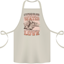 Stepdad Fathers Day Step Dad Cotton Apron 100% Organic Natural