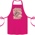 Stepdad Fathers Day Step Dad Cotton Apron 100% Organic Pink