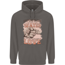 Stepdad Fathers Day Step Dad Mens 80% Cotton Hoodie Charcoal