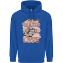 Stepdad Fathers Day Step Dad Mens 80% Cotton Hoodie Royal Blue