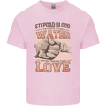 Stepdad Fathers Day Step Dad Mens Cotton T-Shirt Tee Top Light Pink