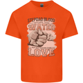 Stepdad Fathers Day Step Dad Mens Cotton T-Shirt Tee Top Orange