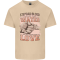 Stepdad Fathers Day Step Dad Mens Cotton T-Shirt Tee Top Sand