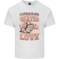 Stepdad Fathers Day Step Dad Mens Cotton T-Shirt Tee Top White