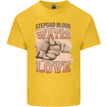 Stepdad Fathers Day Step Dad Mens Cotton T-Shirt Tee Top Yellow