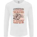 Stepdad Fathers Day Step Dad Mens Long Sleeve T-Shirt White