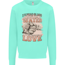 Stepdad Fathers Day Step Dad Mens Sweatshirt Jumper Peppermint
