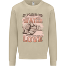Stepdad Fathers Day Step Dad Mens Sweatshirt Jumper Sand