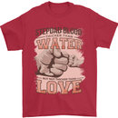 Stepdad Fathers Day Step Dad Mens T-Shirt Cotton Gildan Red