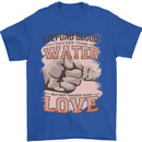 Stepdad Fathers Day Step Dad Mens T-Shirt Cotton Gildan Royal Blue